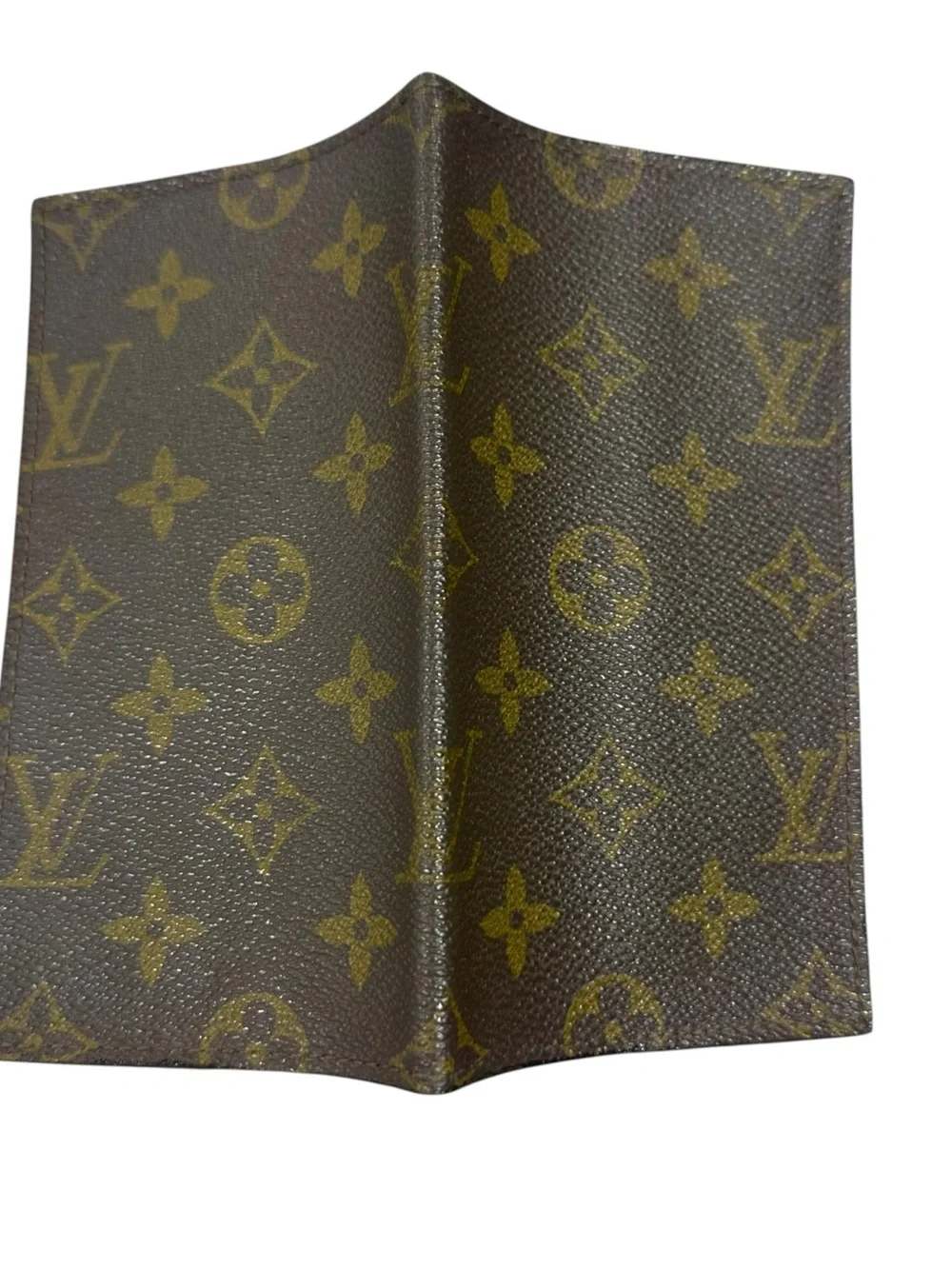Louis Vuitton Monogram Vintage Leather Checkbook & Bill Holder